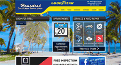 Desktop Screenshot of homesteadtireandauto.com